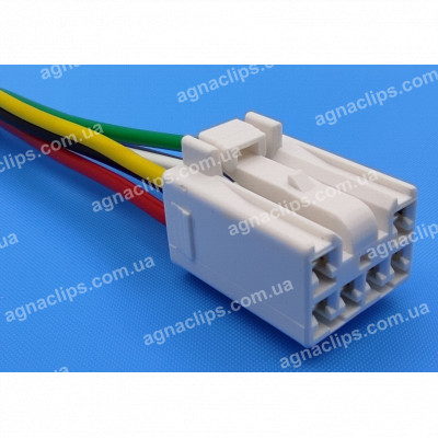 RPU209 Роз'єм 6-контактний кнопки склопідйомника Lanos, Hyundai, Kia 6-ти контактний серії 2,2мм