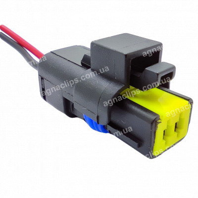 RP219 Роз'єм 211PC022S8049 Renault Opel Nissan Peugeot Citroen ПТФ двигуна омивача серії 2.5мм 2-конт.