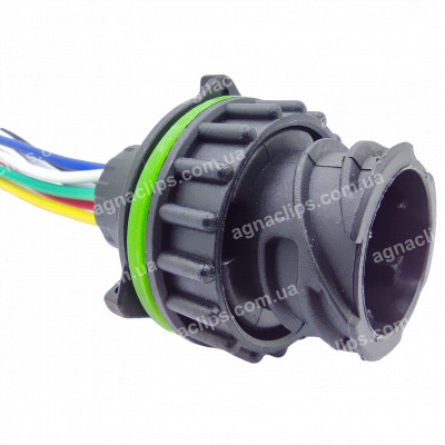 RP225 Роз'єм 1718230-1 герметичний байонетний серії 1.5 мм 7-конт.