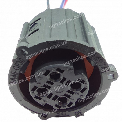 RP226 Роз'єм 4-контактний гніздовий байонетний