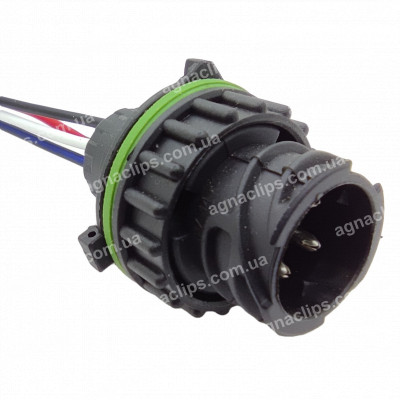 RP227 Роз'єм 4-контактний штирьовий байонетний