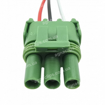 RP295 Роз'єм 3-к Daewoo аналог Delphi 12020403 серії 2,5мм для датчика абсолютного тиску Ланос 1.5