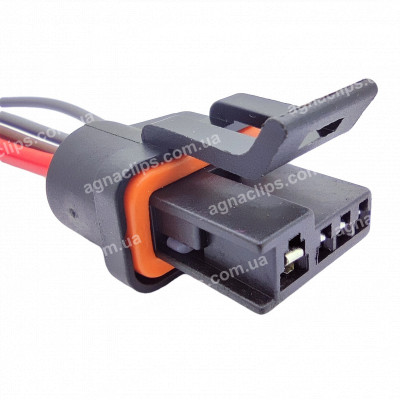 RP303 Роз'єм 4-конт. генератора Daewoo серії 4,8\6.3мм