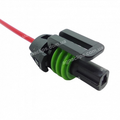 RP320 Роз'єм 1-контактний датчик масла Daewoo Lanos серії 1,5 мм аналог Delphi 15345499