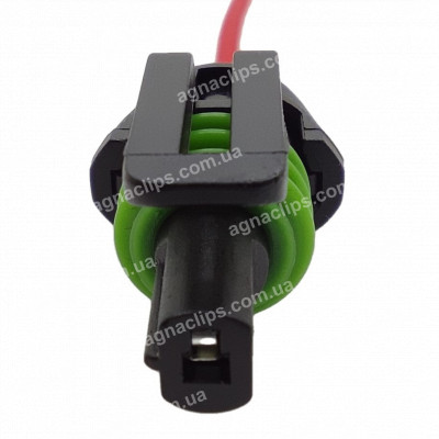 RP320 Роз'єм 1-контактний датчик масла Daewoo Lanos серії 1,5 мм аналог Delphi 15345499