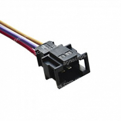 RP258 Роз'єм 4-контактний штирьовий аналог VAG АМР 19296261 серії 2,8мм