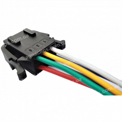 RP259 Роз'єм 1-929621-1 VW Audi Skoda Seat VAG ВАЗ серії 2,8 мм для реле задніх протитуманних фар ВАЗ 6-конт.