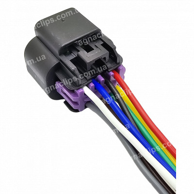 RP334 Роз'єм гніздової серії 1,5 мм до ел. приводу та ДПДЗ для двиг. з ел. педаллю акселерат. (8 клап.) аналог Delphi 15326835