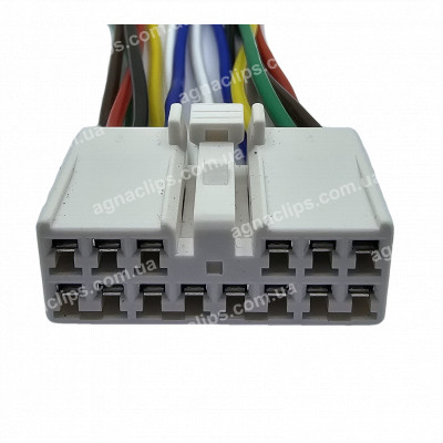 RP336 Роз'єм серії 2,2 мм під 14 контактів до блоку кнопок склопідйомників Aveo III аналог KET MG651110