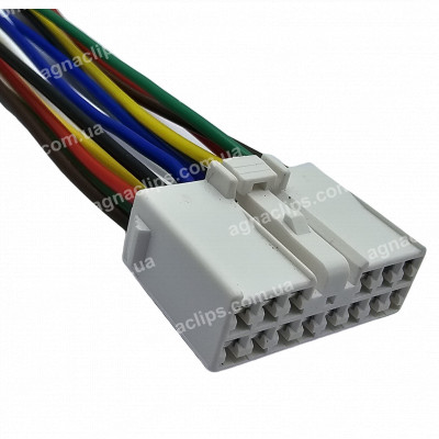 RP336 Роз'єм серії 2,2 мм під 14 контактів до блоку кнопок склопідйомників Aveo III аналог KET MG651110