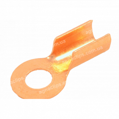 Клема мідна 10х25 завтовшки 1,0 мм.