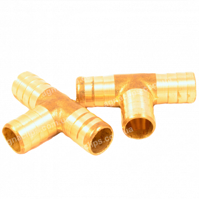 Трійник латунний 16х16 мм.