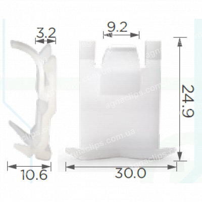 C 1548 Кліпса Hyundai Kia 8321922000