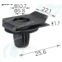 C1639 Кліпса Toyota 9018906060 молдингу порога