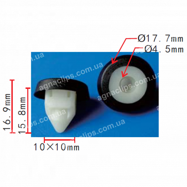 C 1642 Кліпси Audi Seat VW Skoda N10621301