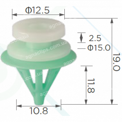 C 1655 Кліпса Land Rover Renault Mercedes Nissan Volvo Renault Dacia 8200702219 7701049008 7703077354