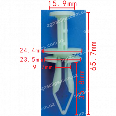 C 1663 Кліпса GM 10426555