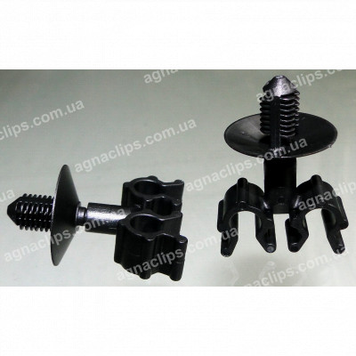 C 1671 Тримач трубок T=19.7, H=34.4, F=6.0*6.1