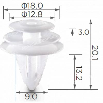 C 1700 Кліпса Nissan Inniti Toyota Honda Suzuki Hyundai Kia Datsun Renault Subaru 0155309791