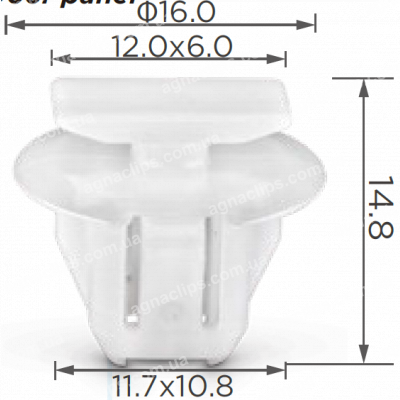 C 1703 Кліпса Nissan Infiniti 76882JG10A 76882JG00A молдингу