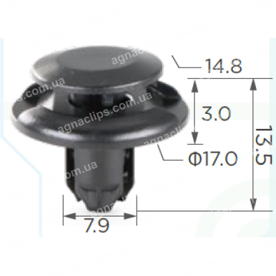 C 1704 Кліпса Toyota Mazda Honda Lexus Mitsubishi 9046708217 KD5351833