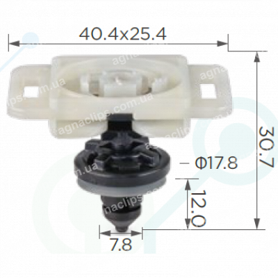 C 1728 Кліпса Ford W709004S300 1257376