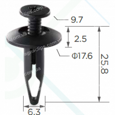 C 1774 Кліпса Ford W705848S300