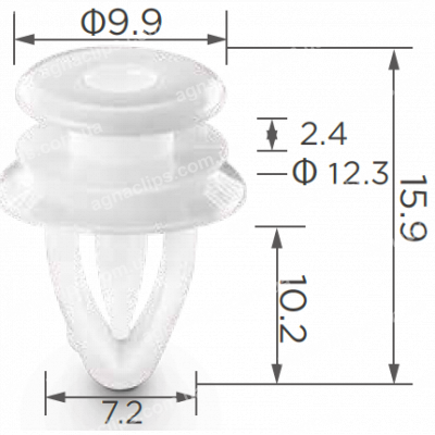 C 1808 Кліпса GM Opel Ford Chevrolet Saturn 90560163