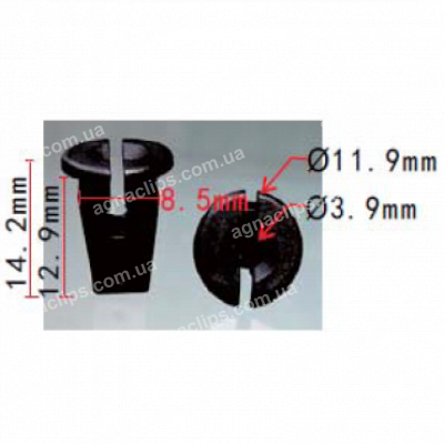 C 1810 Кліпса VW 867809966 кріплення підкрилок