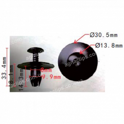C 1822 Кліпса Mercedes A0019900192