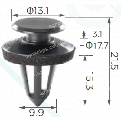 C 1830 Кліпса Fiat Citroen Audi Alfa Romeo Peugeot Seat VW Lancia 46835626 71738386 9345A1