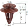 C 1831 Кліпса VW Seat Audi Skoda 893867290