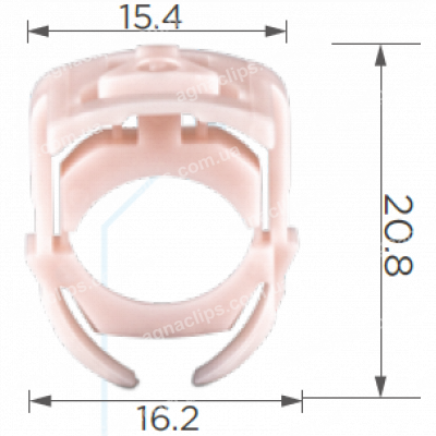 C 1837 Тримач обшивки Ford