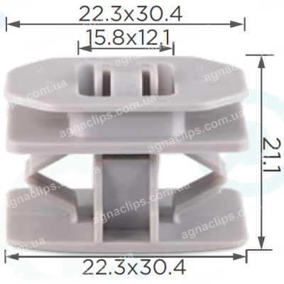 C 1839 Кліпса Ford Lincoln 6G1Z5410182A молдингу порога