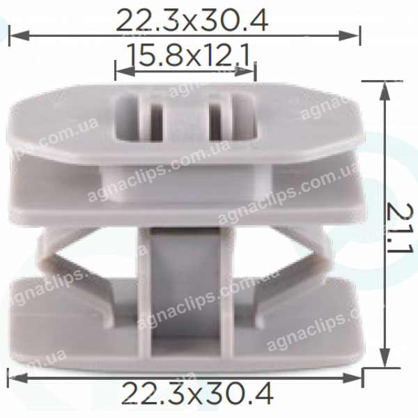 C 1839 Кліпса Ford Lincoln 6G1Z5410182A молдингу порога