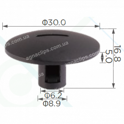 C 1842 Кліпса Renault Nissan Lada Citroen Ford 7703081054 6142789