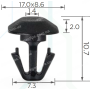 C 1845 Кліпса Peugeot Renault Citroen Ford 6990E0 7701044547