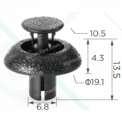 C 1851 Кліпса Toyota Lexus 9046707217