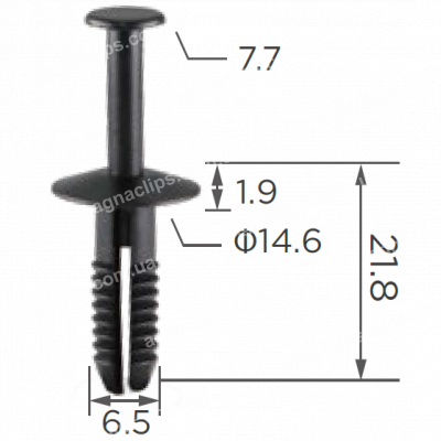 C 1852 Кліпса BMW Opel 51111964186