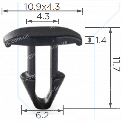 C 1855 Кліпса Toyota Lexus 5314560030