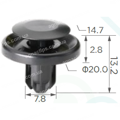 C 1876 Кліпса Subaru 909140068 909140065 SU00302989