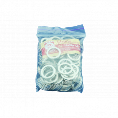 Шайба алюмінієва Ø 14х20х1, 5 мм.