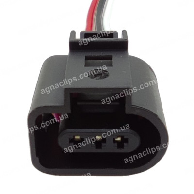 RP186 Роз'єм 1J0973703 VW Audi Skoda Seat VAG 3-конт.
