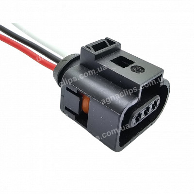 RP186 Роз'єм 1J0973703 VW Audi Skoda Seat VAG 3-конт.