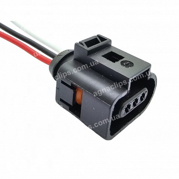 RP186 Роз'єм 1J0973703 VW Audi Skoda Seat VAG 3-конт.