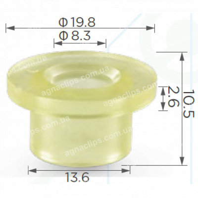 C 1404 Втулка Infiniti Nissan VW