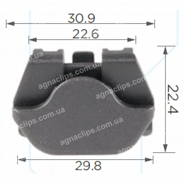 C 1712 Кліпса Nissan Infiniti 0155305233