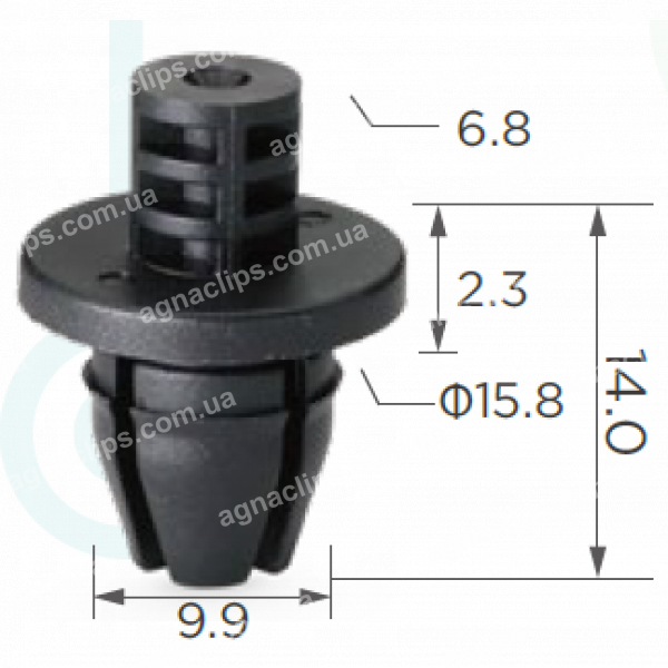 C 1874 Кліпса Audi Seat Skoda VW 8K0868307