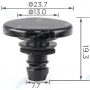 C 1878 Кліпса Subaru 909130118 накладки порога
