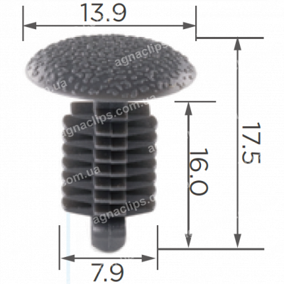 C 1883 Кліпса Peugeot Citroen Opel 896457 896481 90431553 2338955